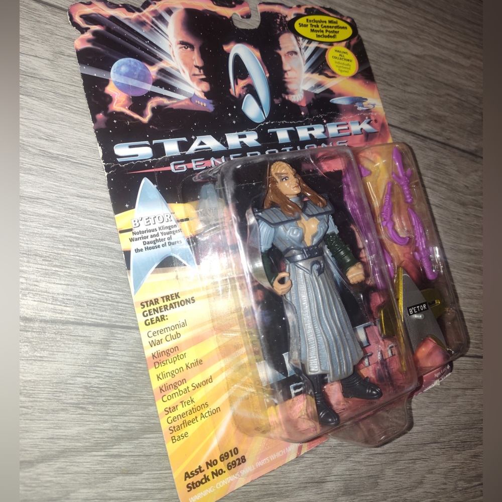 Star Trek Generations Action Figure - B’ETOR